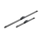 2 Balais d'Essuie Glace 600mm / 340mm Pour Ford Nissan Toyota Daihatsu
