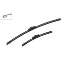 2 Balais d'Essuie Glace 600mm / 340mm Pour Ford Nissan Toyota Daihatsu