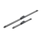 2 Balais d'Essuie Glace 600mm / 340mm Pour Opel Karl