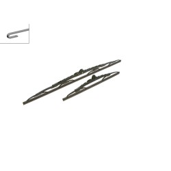 2 Balais d'Essuie Glace 600mm / 350mm Pour Opel Karl Vauxhall Viva 95518316