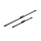 2 Balais d'Essuie Glace 600mm / 380mm Pour Fiat Ford Nissan Chrysler 71765853