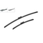 2 Balais d'Essuie Glace 600mm / 380mm Pour Fiat Ford Nissan Chrysler 71765853