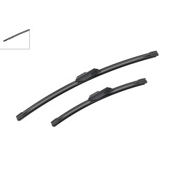 2 Balais d'Essuie Glace 600mm / 400mm Pour Peugeot 3008 5008 III