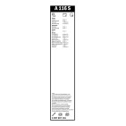 2 Balais d'Essuie Glace 600mm / 400mm Pour Peugeot Renault Clio III Citroën DS