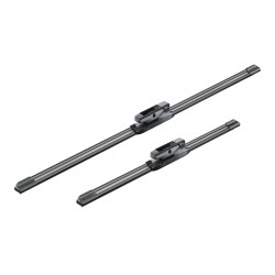 2 Balais d'Essuie Glace 600mm / 400mm Pour Peugeot Renault Clio III Citroën DS
