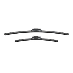 2 Balais d'Essuie Glace 600mm / 400mm Pour Peugeot Renault Clio III Citroën DS