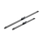 2 Balais d'Essuie Glace 600mm / 400mm Pour Skoda Fabia III 6V1955425A 6V1955426A