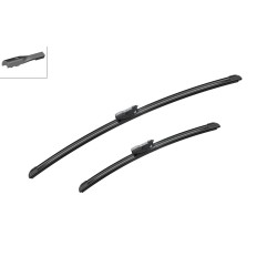 2 Balais d'Essuie Glace 600mm / 400mm Pour Skoda Fabia III 6V1955425A 6V1955426A