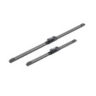2 Balais d'Essuie Glace 600mm / 400mm Pour Peugeot VW Audi Seat Mii 6R1955425A
