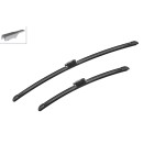 2 Balais d'Essuie Glace 600mm / 400mm Pour Dacia Jogger Logan III Sandero