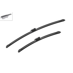 2 Balais d'Essuie Glace 600mm / 400mm Pour Dacia Jogger Logan III Sandero