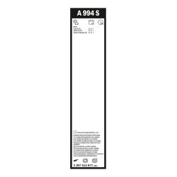 2 Balais d'Essuie Glace 600mm / 400mm Pour Dacia Jogger Logan III Sandero