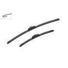 2 Balais d'Essuie Glace 600mm / 400mm Pour Renault Alaskan VW Opel Antara Ford