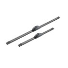 2 Balais d'Essuie Glace 600mm / 400mm Pour Hyundai i10 i20 Active Hatchback Van