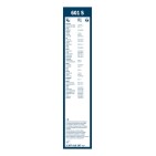 2 Balais d'Essuie Glace 600mm / 400mm Pour Renault VW Opel Antara Skoda Rapid