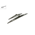 2 Balais d'Essuie Glace 600mm / 400mm Pour Renault VW Opel Antara Skoda Rapid