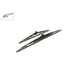 2 Balais d'Essuie Glace 600mm / 400mm Pour Renault VW Opel Antara Skoda Rapid