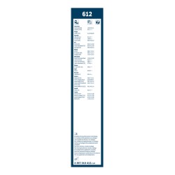 2 Balais d'Essuie Glace 600mm / 400mm Pour Renault Opel Antara Nissan Toyota