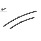 2 Balais d'Essuie Glace 600mm / 450mm Pour VW Caddy III Touran