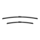 2 Balais d'Essuie Glace 600mm / 450mm Pour VW Caddy III Touran