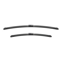 2 Balais d'Essuie Glace 600mm / 450mm Pour VW Caddy III Touran