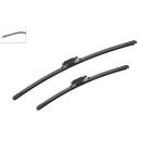 2 Balais d'Essuie Glace 600mm / 450mm Pour Renault Megane II IV