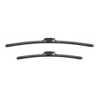 2 Balais d'Essuie Glace 600mm / 450mm Pour Renault Megane II IV