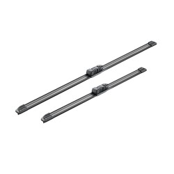 2 Balais d'Essuie Glace 600mm / 450mm Pour Peugeot 308 VW Fiat Skoda 1610672580