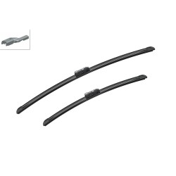 2 Balais d'Essuie Glace 600mm / 450mm Pour Peugeot 308 VW Fiat Skoda 1610672580