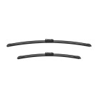 2 Balais d'Essuie Glace 600mm / 450mm Pour Peugeot 308 VW Fiat Skoda 1610672580
