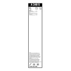 2 Balais d'Essuie Glace 600mm / 450mm Pour Renault Megane IV Talisman 288905565R