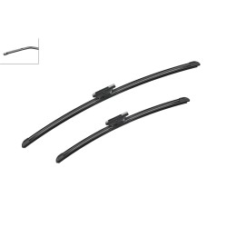 2 Balais d'Essuie Glace 600mm / 450mm Pour Renault Megane IV Talisman 288905565R
