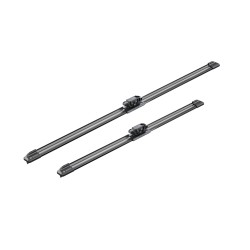 2 Balais d'Essuie Glace 600mm / 450mm Pour Renault Dacia Nissan 288902888R