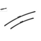 2 Balais d'Essuie Glace 600mm / 450mm Pour Dacia VW Skoda Ford USA 2K1955425E