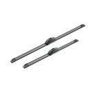 2 Balais d'Essuie Glace 600mm / 450mm Pour Peugeot Renault Dacia Duster Fiat