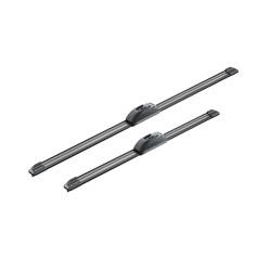 2 Balais d'Essuie Glace 600mm / 450mm Pour Peugeot Renault Dacia Duster Fiat