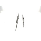 2 Balais d'Essuie Glace 600mm / 450mm Pour Peugeot Renault Dacia Duster Ford