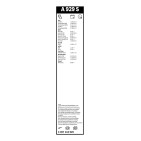 2 Balais d'Essuie Glace 600mm / 475mm Pour Renault Audi BMW Hyundai 288900006R