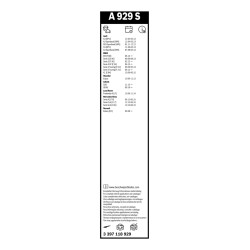 2 Balais d'Essuie Glace 600mm / 475mm Pour Renault Audi BMW Hyundai 288900006R