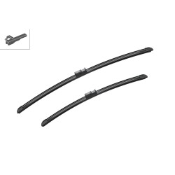 2 Balais d'Essuie Glace 600mm / 475mm Pour VW Audi Skoda 8P1955426A 1Z1955425A