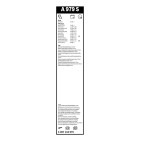 2 Balais d'Essuie Glace 600mm / 475mm Pour VW EOS Skoda Aiways Levc 1Q1998002