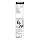 2 Balais d'Essuie Glace 600mm / 475mm Pour Jaguar S-Type XJ