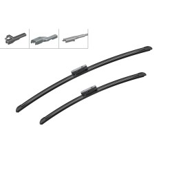 2 Balais d'Essuie Glace 600mm / 475mm Pour Renault VW Audi BMW Série 3 E90 E91