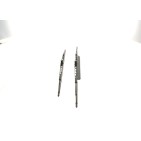 2 Balais d'Essuie Glace 600mm / 475mm Pour Renault BMW X5 X6 Opel Fiat 93173550