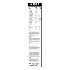2 Balais d'Essuie Glace 600mm / 500mm Pour Audi A4 A5 A6 A7 Q3 Q5 Porsche Volvo