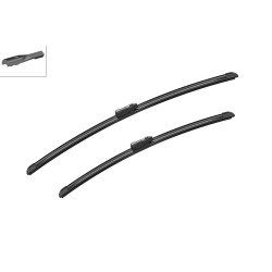 2 Balais d'Essuie Glace 600mm / 500mm Pour Audi A4 A5 A6 A7 Q3 Q5 Porsche Volvo