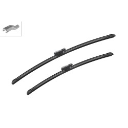 2 Balais d'Essuie Glace 600mm / 500mm Pour Land Rover Discovery V Van