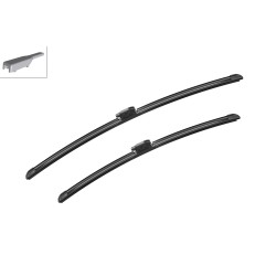 2 Balais d'Essuie Glace 600mm / 500mm Pour BMW X2 61612455085