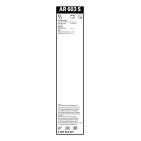 2 Balais d'Essuie Glace 600mm / 500mm Pour Opel Land Rover Mitsubishi Vauxhall
