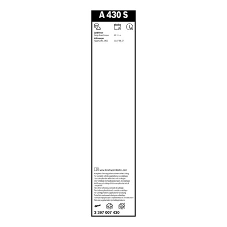 2 Balais d'Essuie Glace 600mm / 530mm Pour VW Tiguan Buick Land Rover 5N1998002